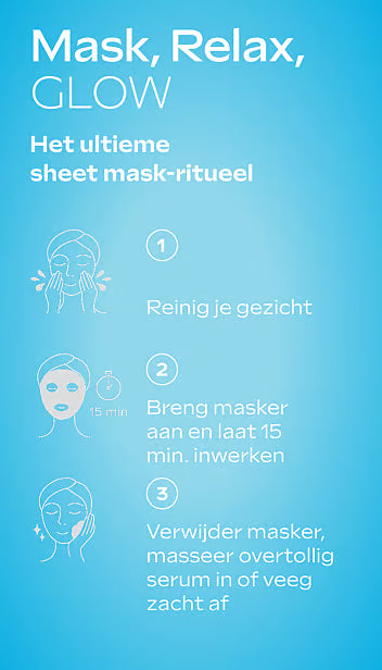 Weleda Exo boost hydrobounce sheet mask organic 20.00 Milliliter extra image