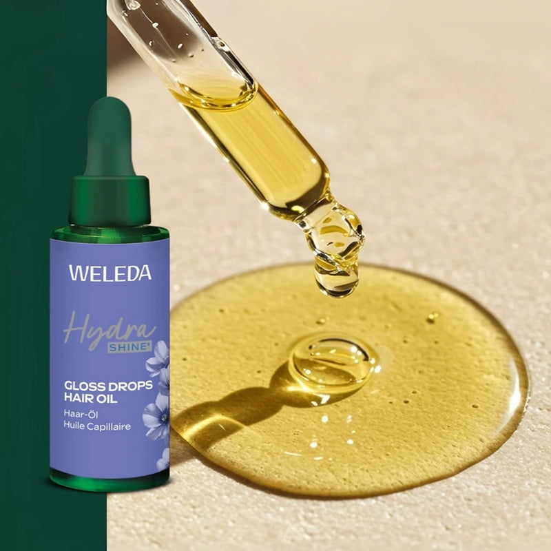 Weleda Hydra shine haarolie bio 30.00 Milliliter extra image