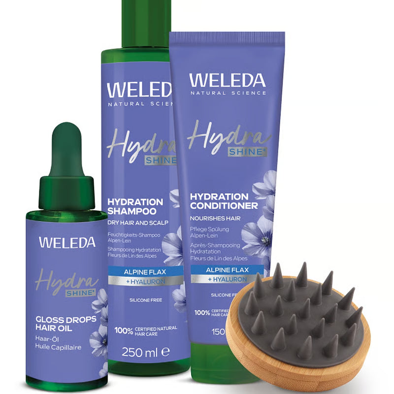 Weleda Hydra shine haarolie bio 30.00 Milliliter extra image