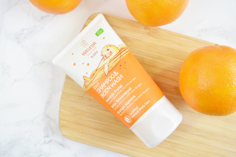 Weleda Kids 2-in-1 Shampoo & Body Wash Happy Orange 150 Milliliters extra image