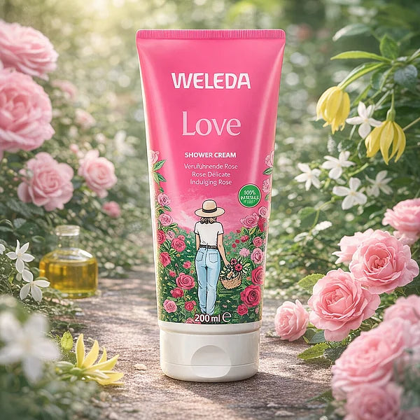 Weleda Love Shower Cream 200 Milliliter extra image