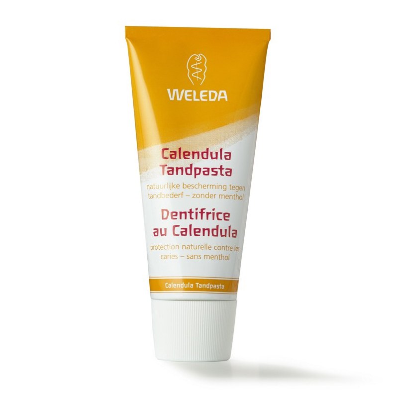 Weleda Oral Care Calendula Toothpaste Mint-Free 75 Milliliter extra image