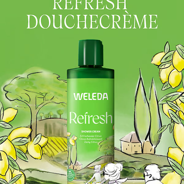 Weleda Refresh Shower Cream Citrus Organic 400.00 Milliliter extra image