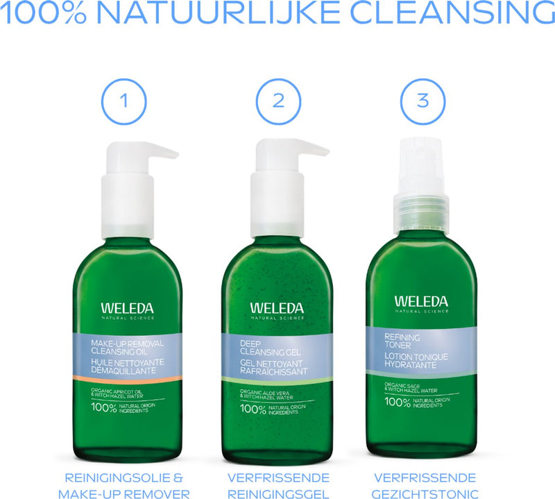 Weleda Reinigingsolie & make up remover 150.00 Milliliter extra image