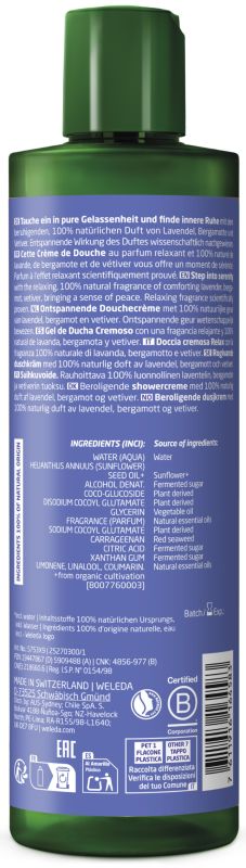 Weleda Relax Shower Cream Lavender Organic 400.00 Milliliter extra image