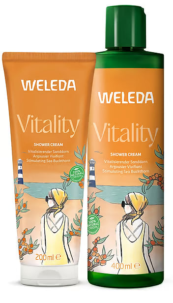 Weleda Vitality Shower Cream Sea Buckthorn Organic 400.00 Milliliter extra image