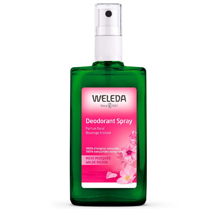 Weleda Wilde rozen deodorant 100.00 Milliliter extra image