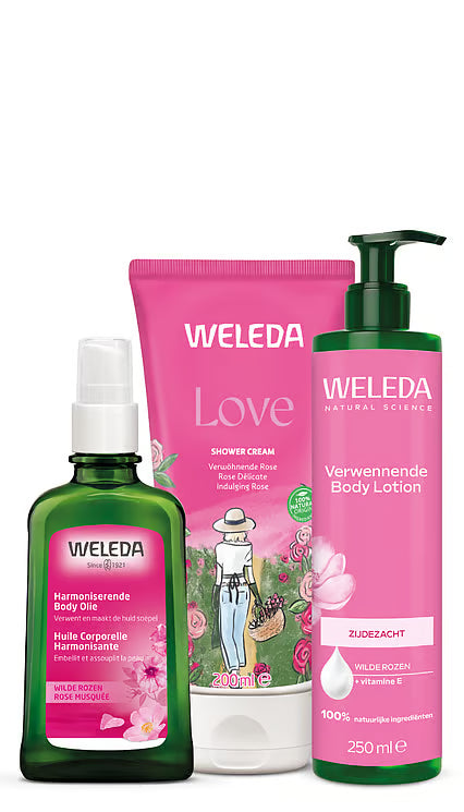 Weleda Wilde rozen harmoniserende body olie 100.00 Milliliter extra image