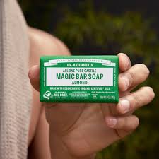 Dr Bronners Bar Soap Almond 140.00 Gram extra image