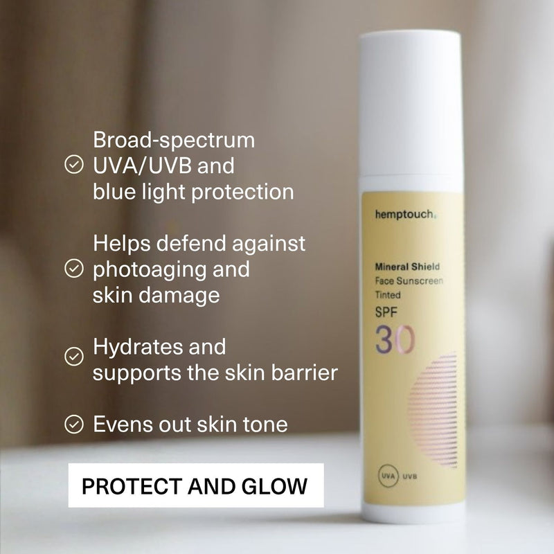 Hemptouch Mineral Shield Face Sunscreen SPF30 Tinted 50.00 Milliliter extra image