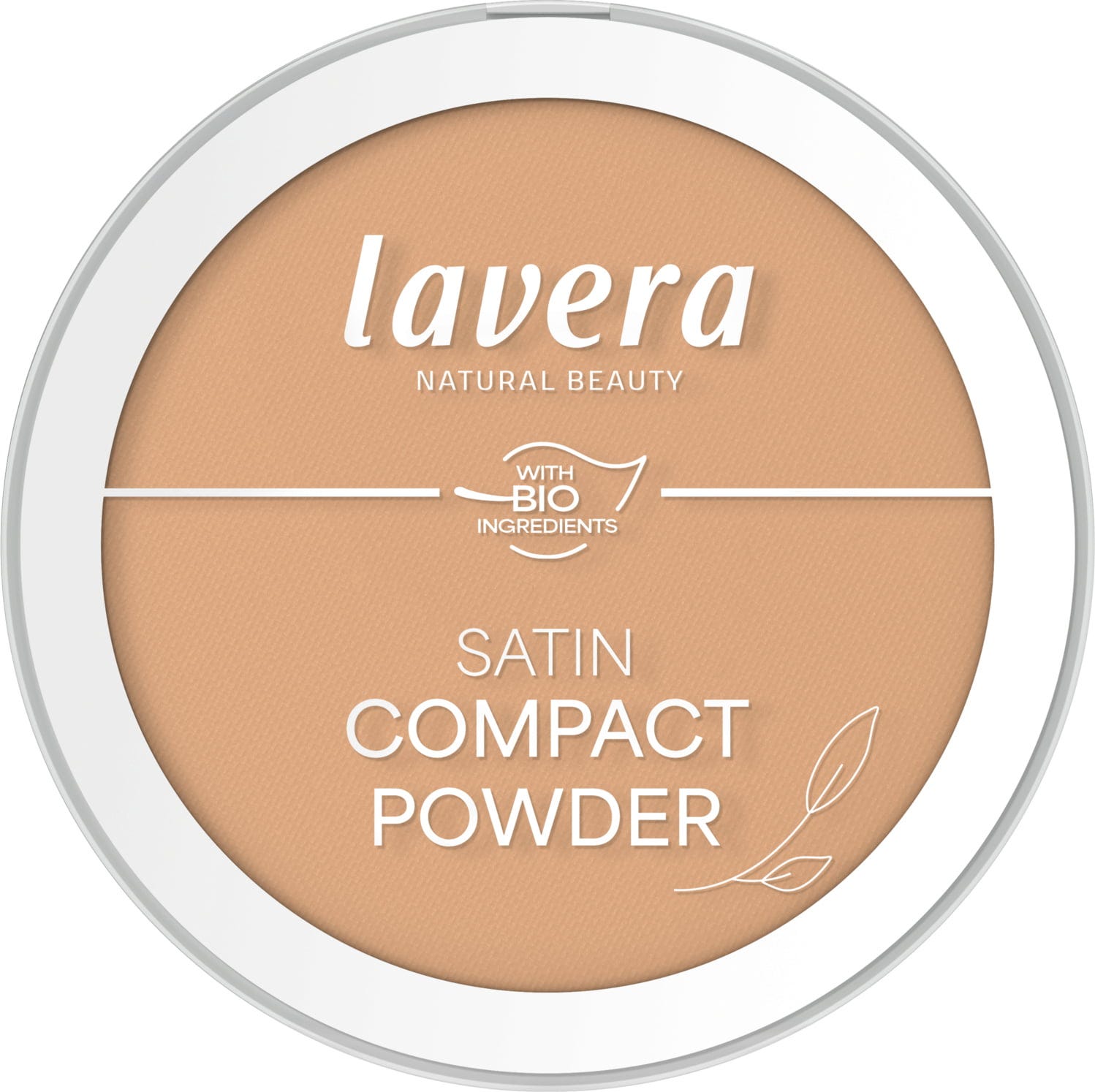 Lavera Satin compact powder medium sand 04 10.00 Gram