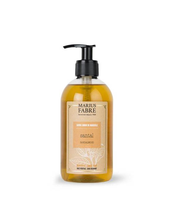 Marius Fabre Sandalwood Soap with pump 400 Milliliters extra image
