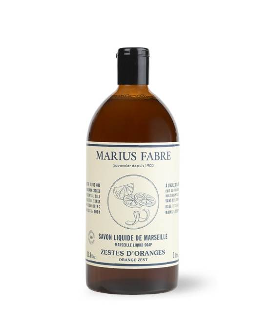 Marius Fabre Nature Marseille soap orange peel refill 1 Liter extra image