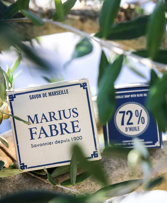 Marius Fabre Savon Marseille zeep in doos blanc 100.00 Gram extra image