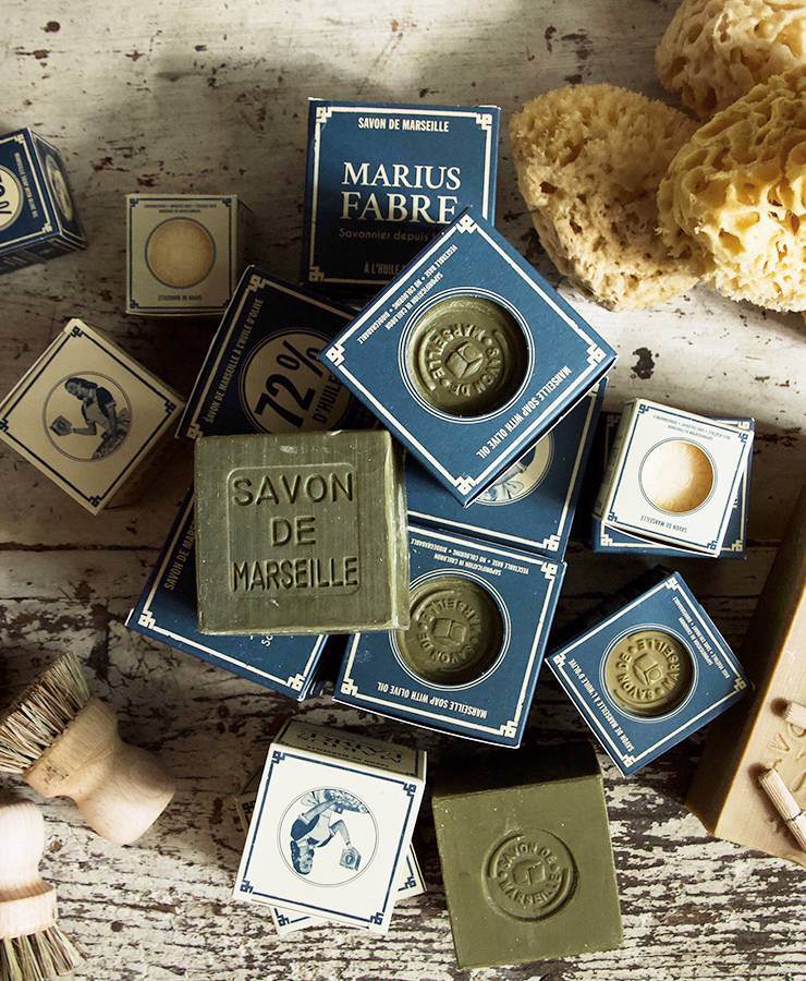 Marius Fabre Savon Marseille soap in box olive 200.00 Gram extra image